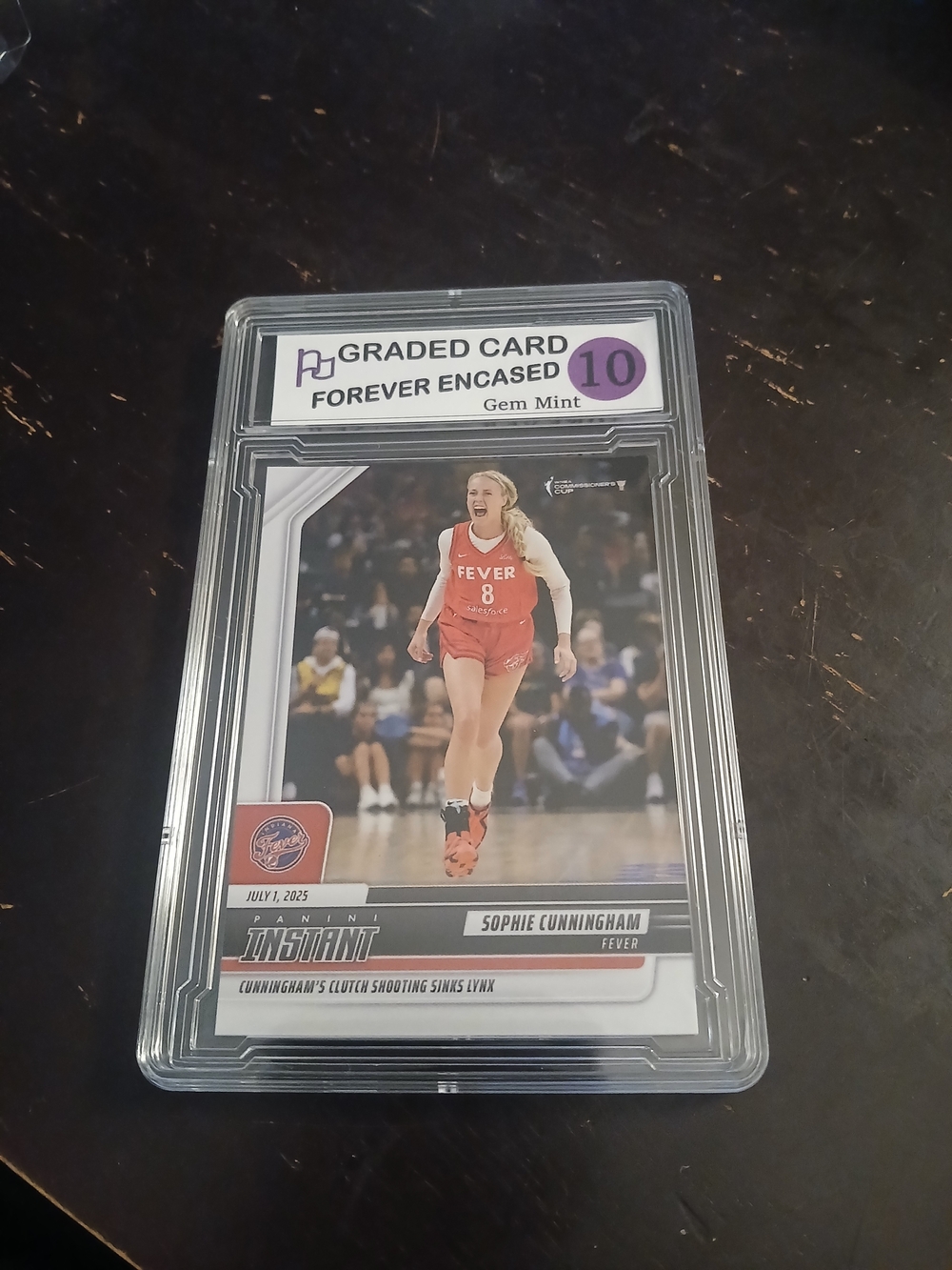 Sophie Cunningham Panini Instant Clutch Shooting Not Orignal Gem Mint 10